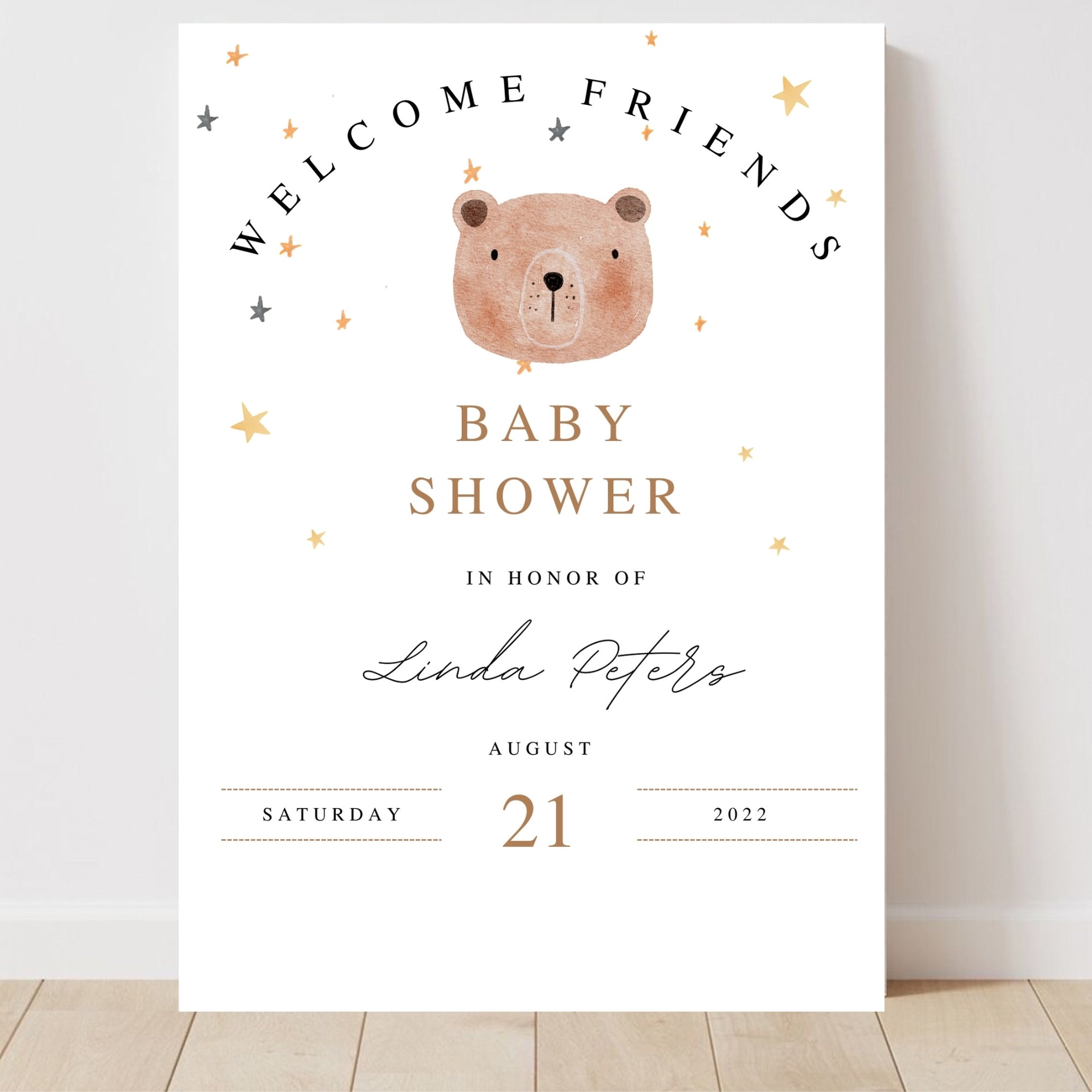 Baby Shower Welcome sign 7