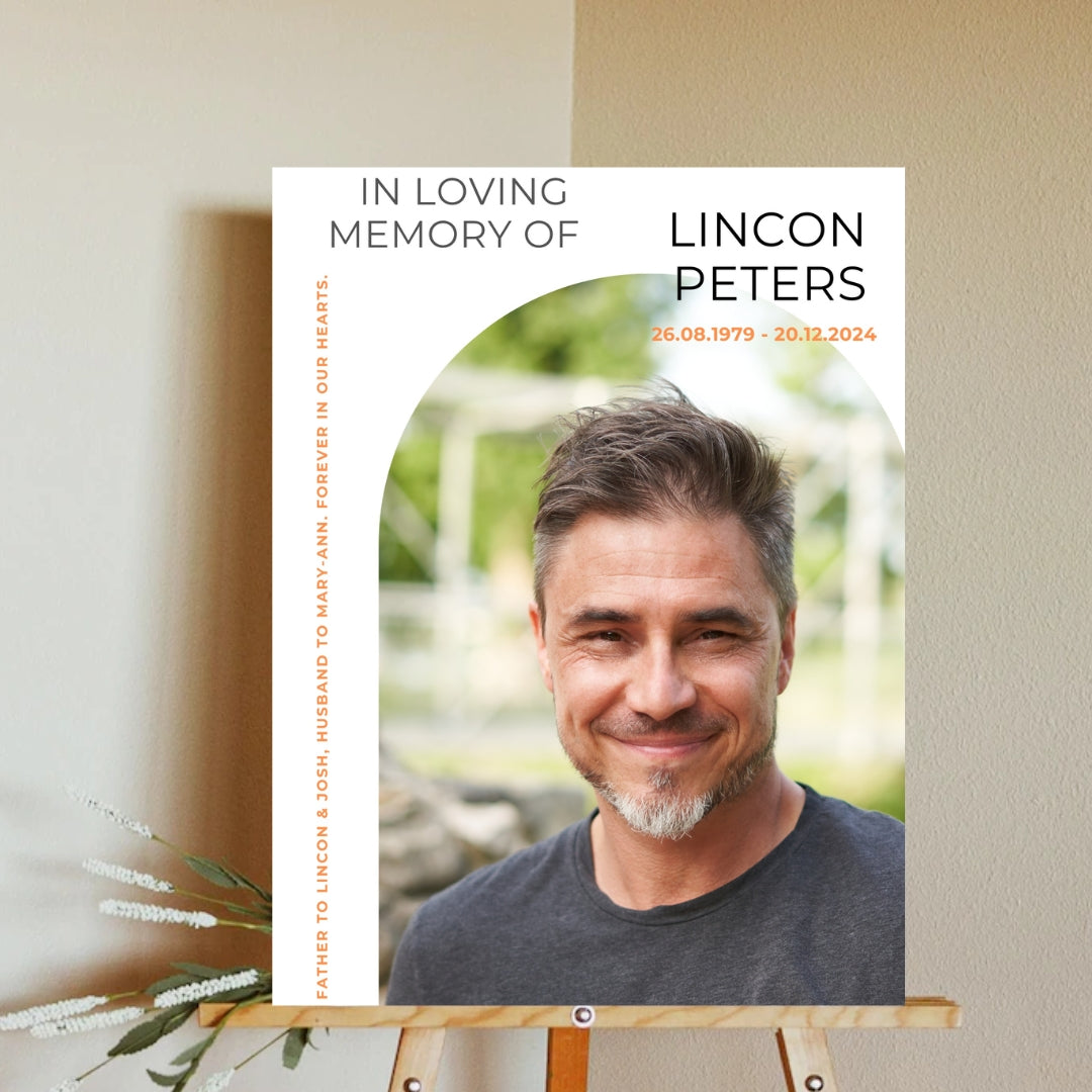 Funeral Welcome Sign 11