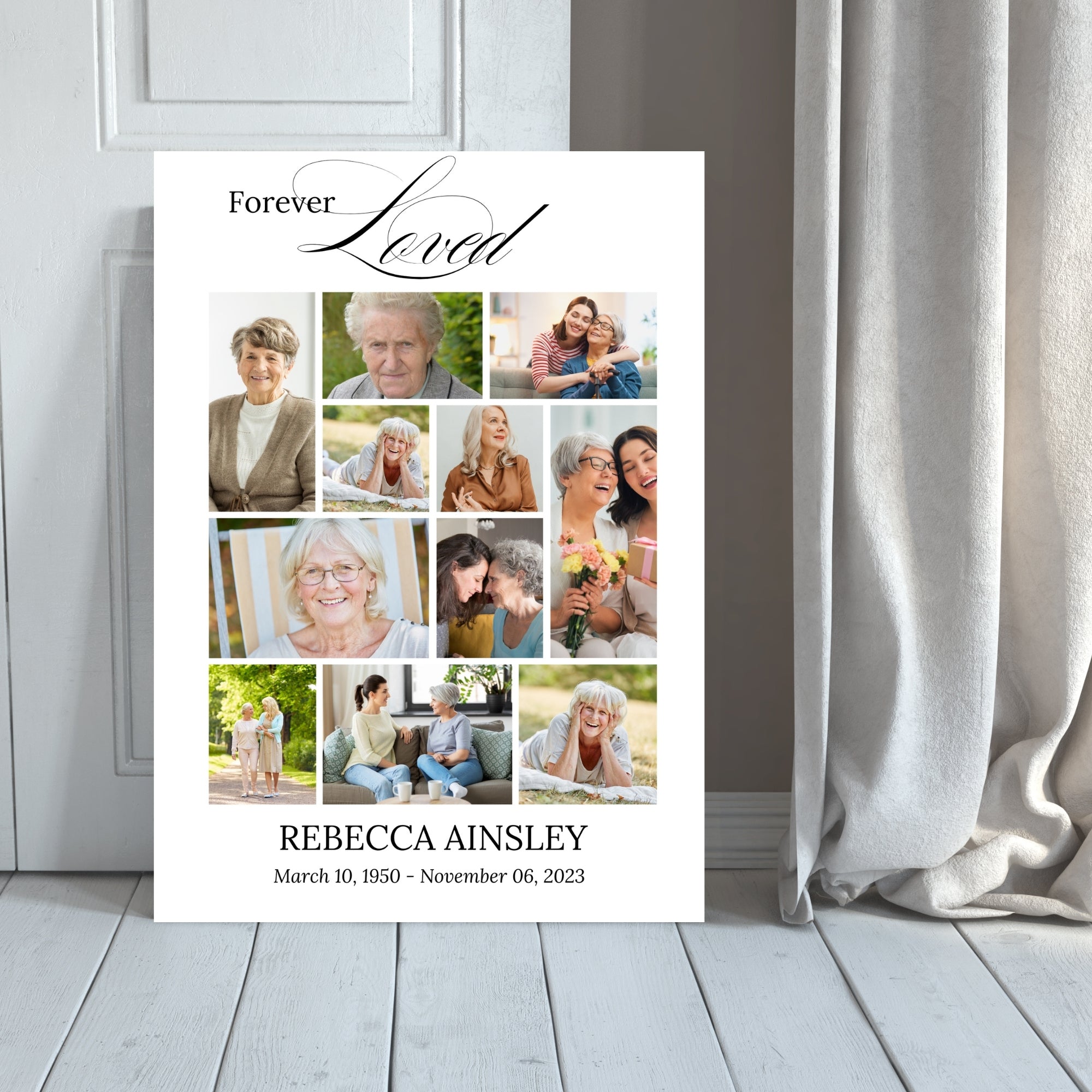 Funeral Welcome Sign 3