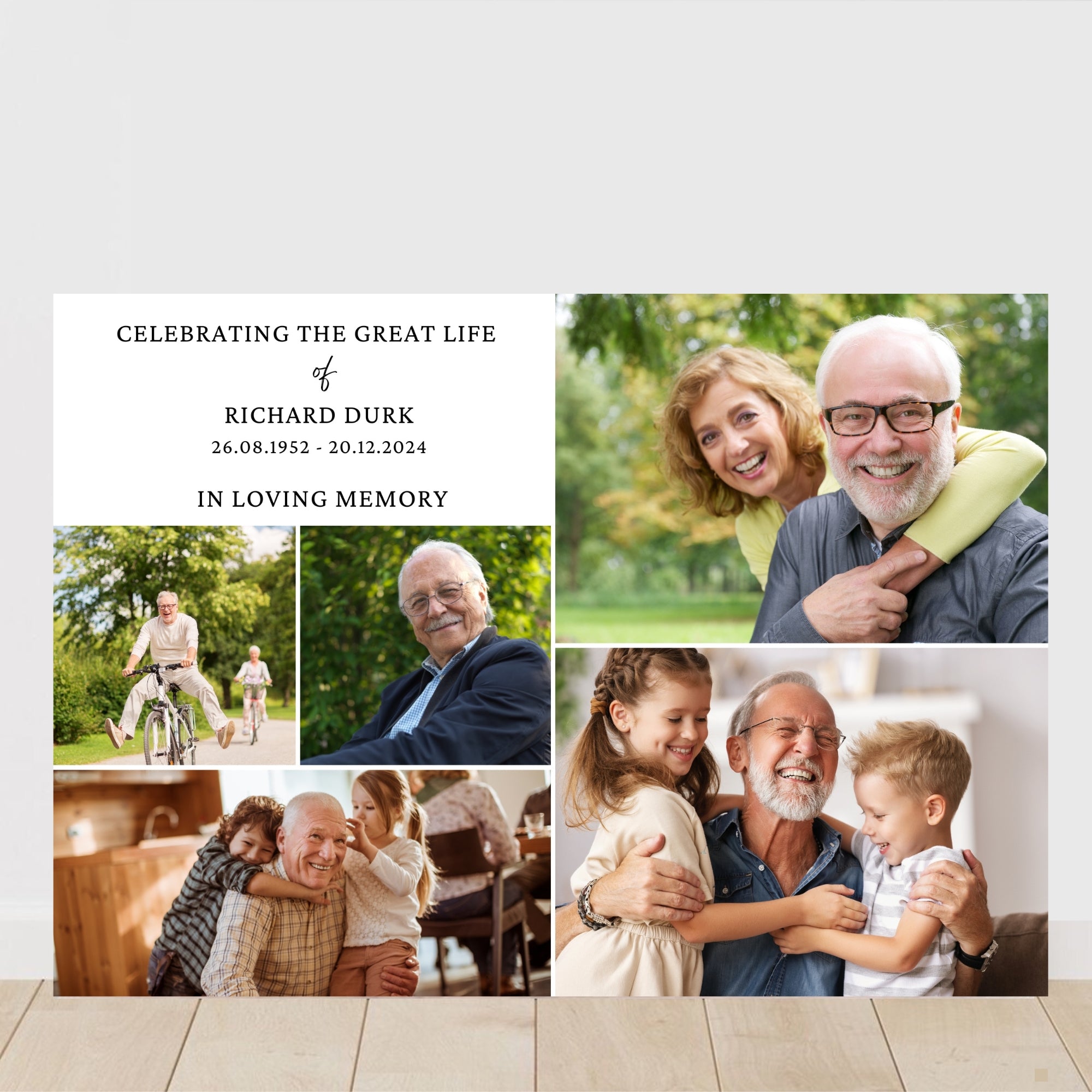 Funeral Welcome Sign 4