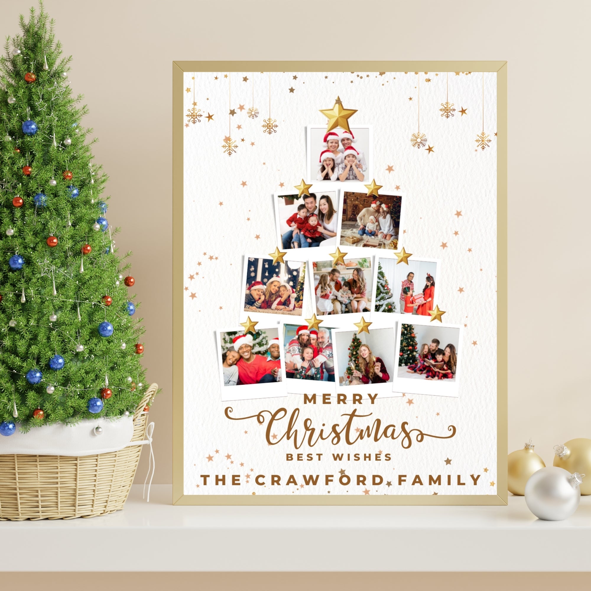 Christmas Tree Collage