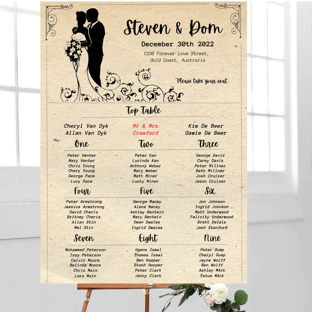 Seating Plan 1