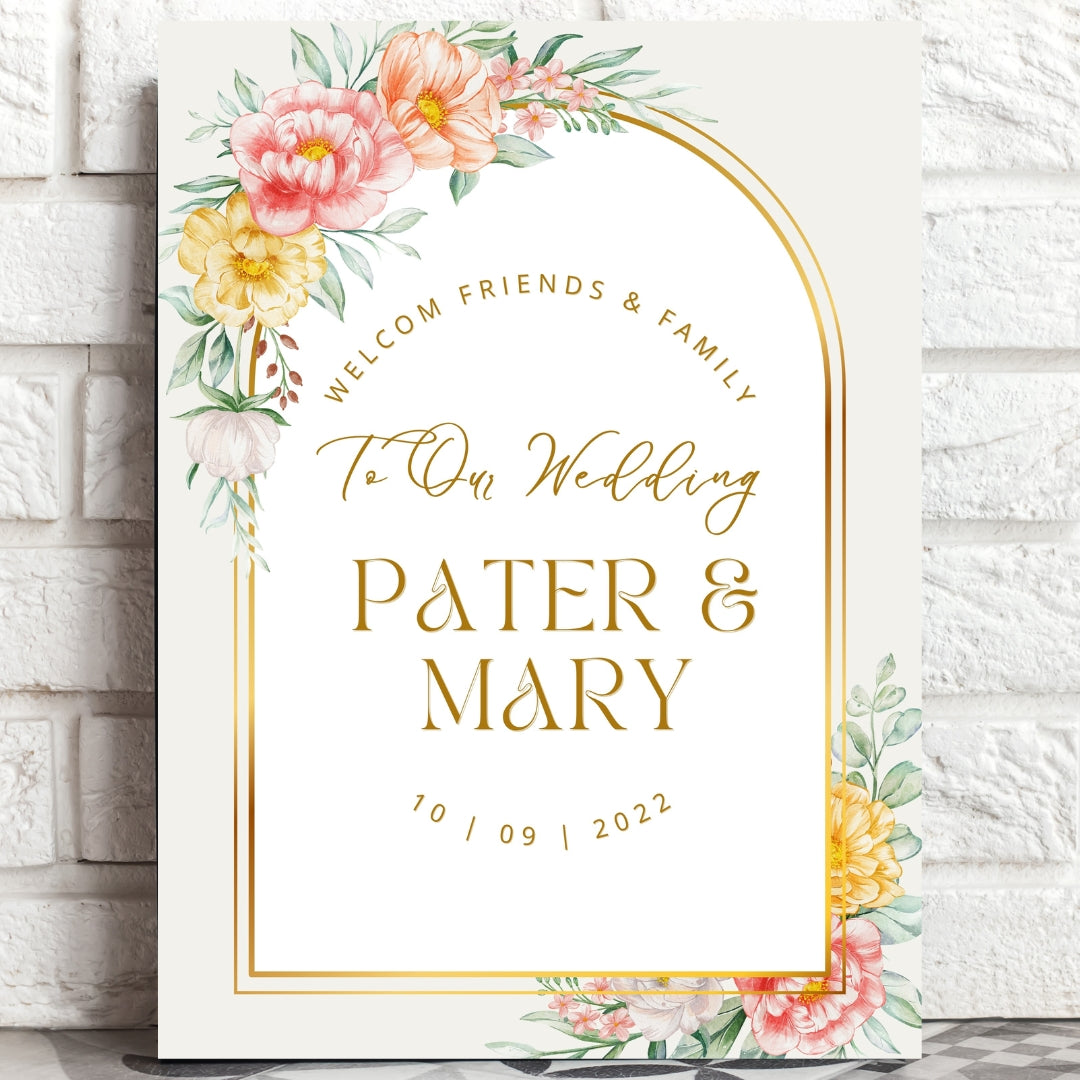 Wedding Welcome Sign 2