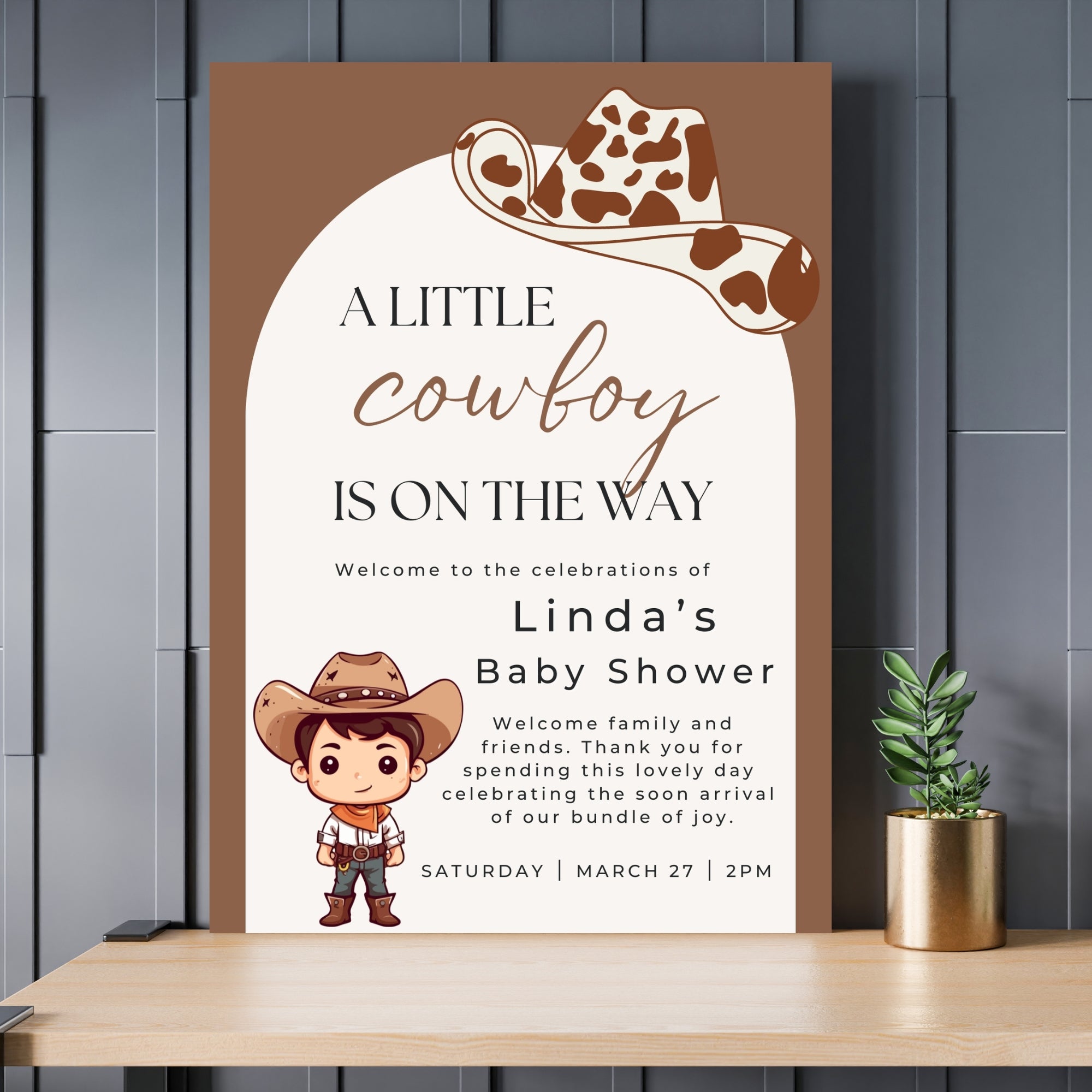 Baby Shower Welcome sign 11
