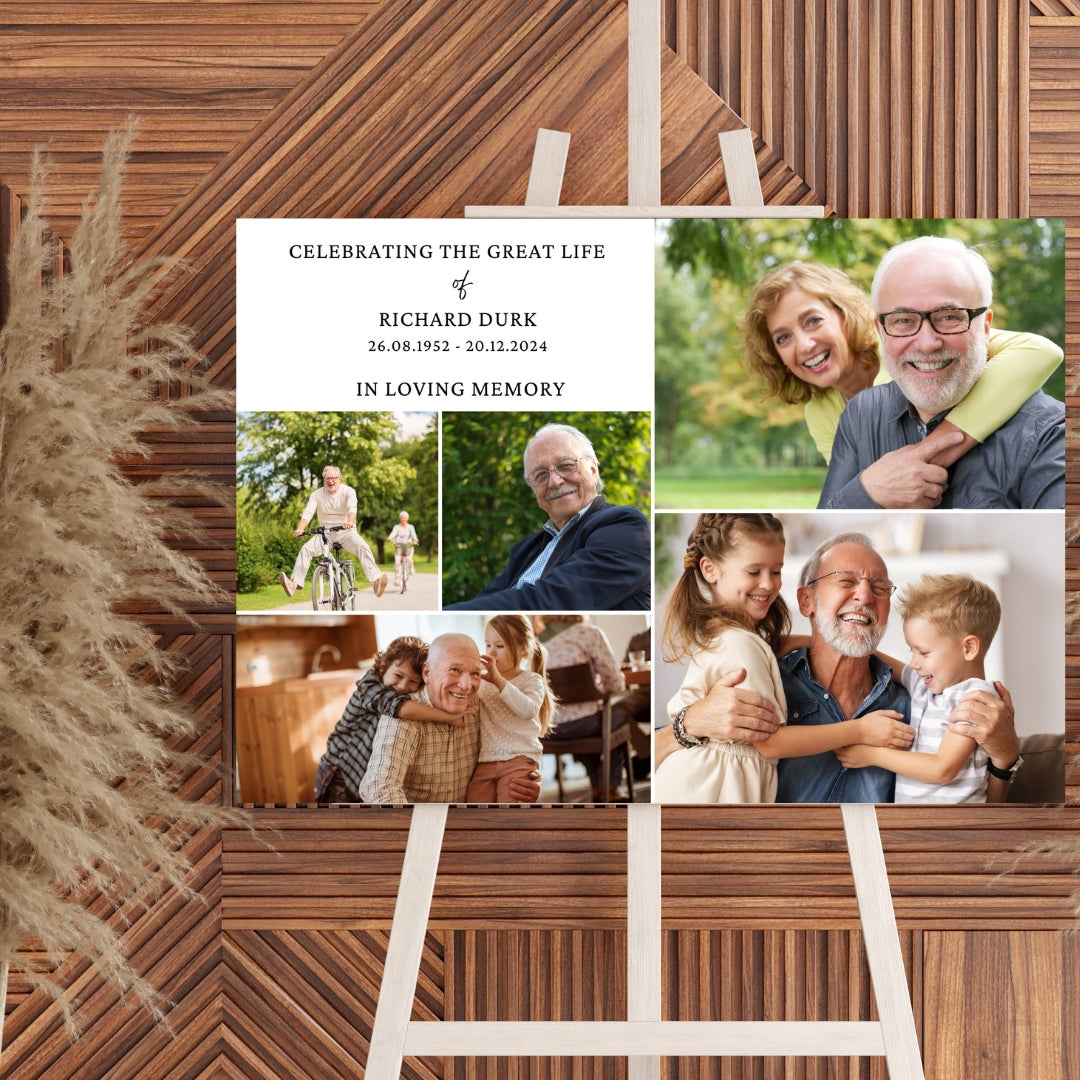 Funeral Welcome Sign 4