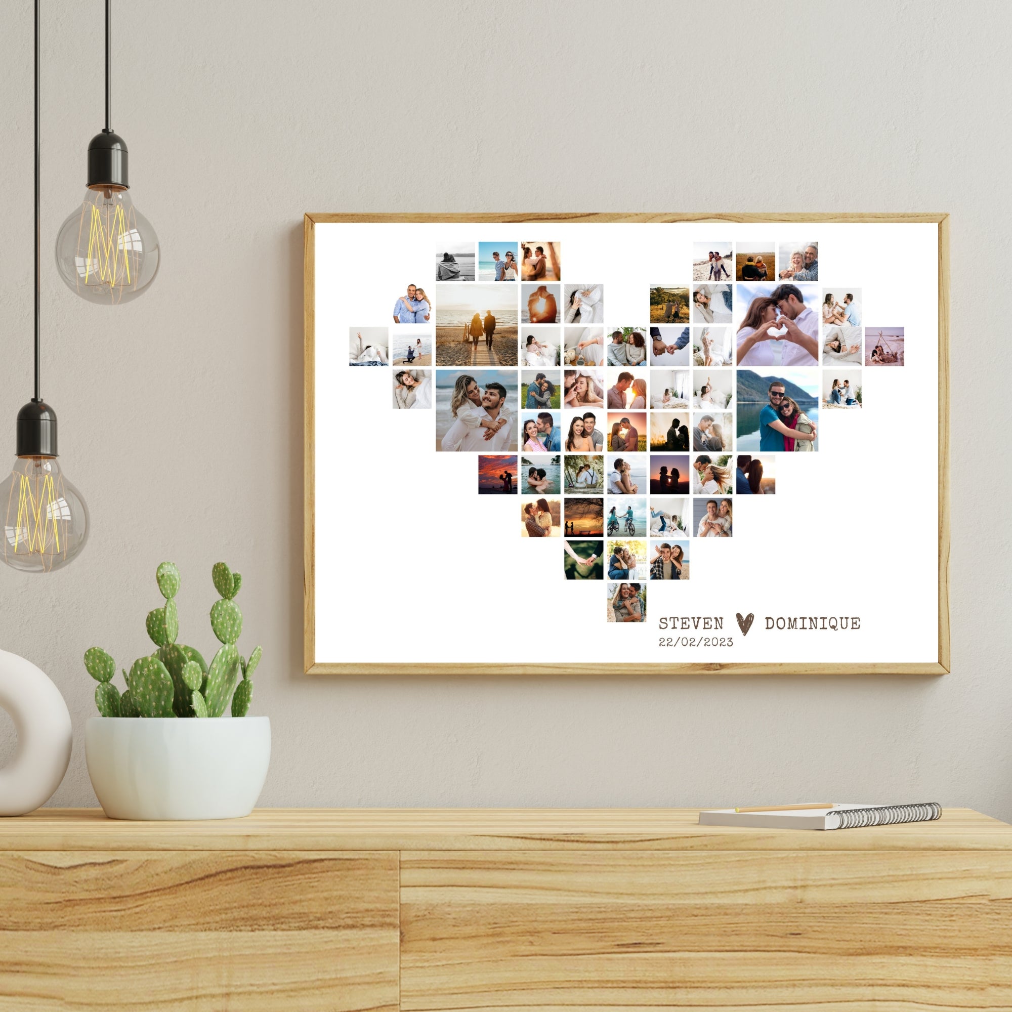 Heart Shaped Collage