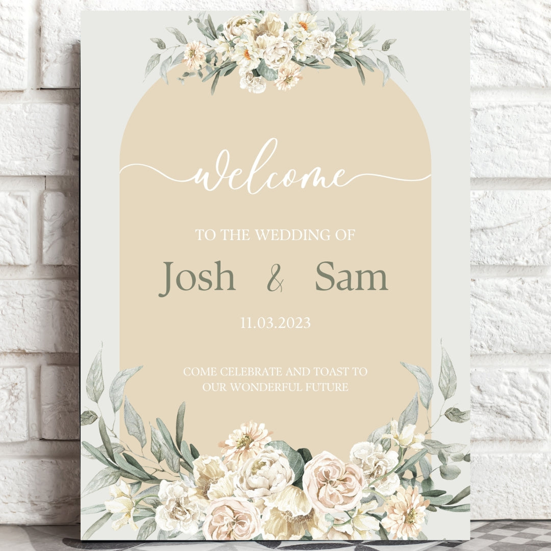 Wedding Welcome Sign 3