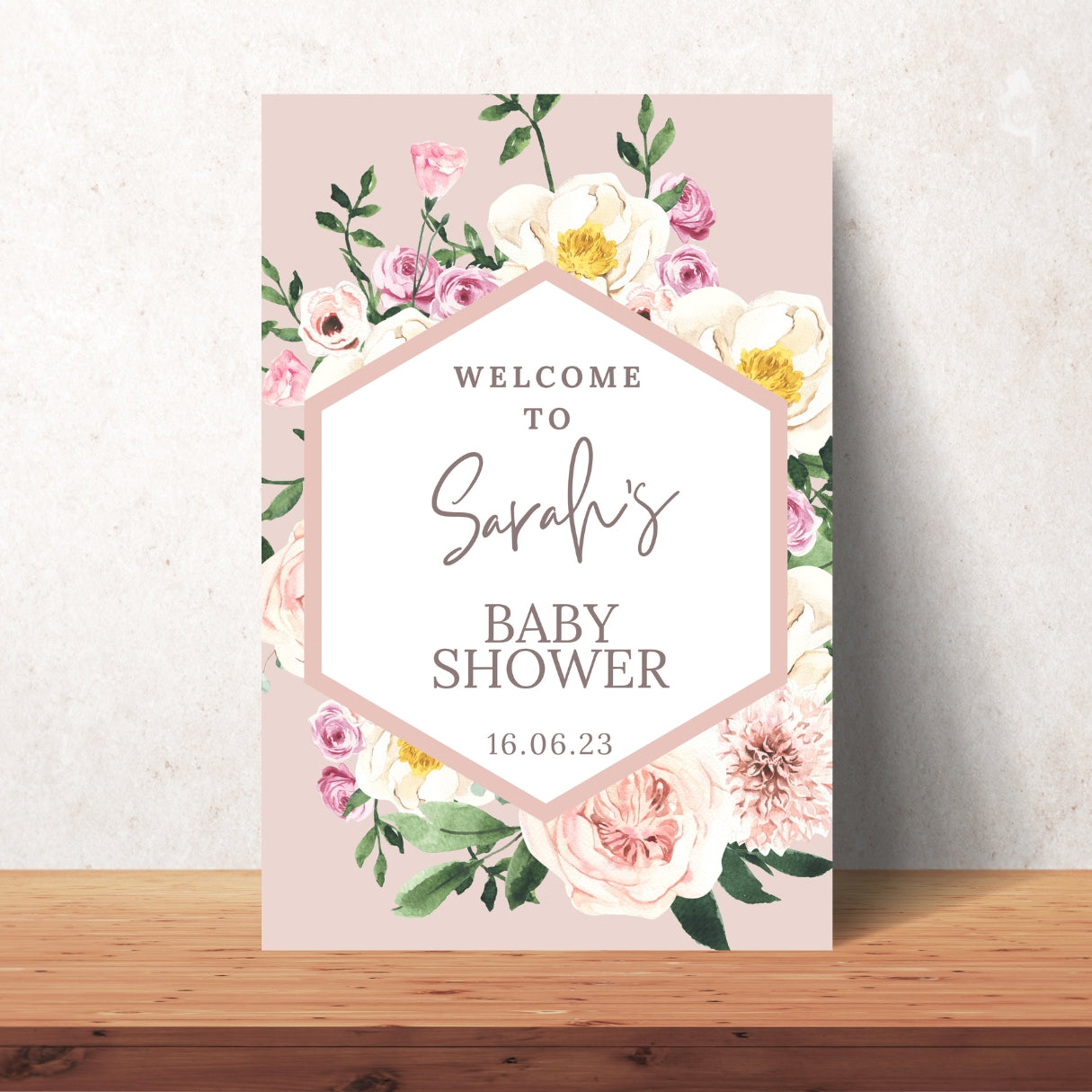 Baby Shower Welcome sign 3