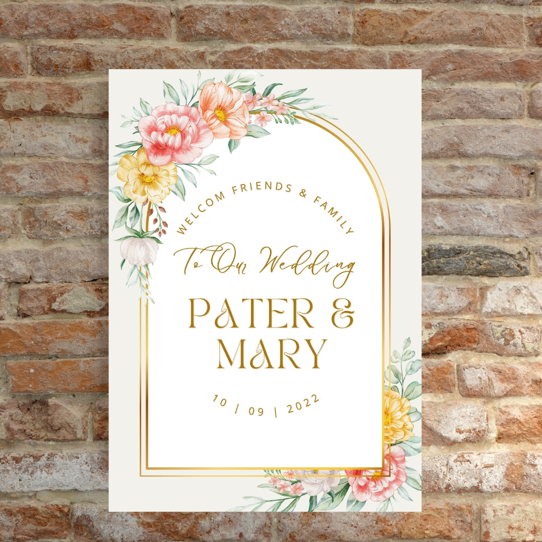 Wedding Welcome Sign 2
