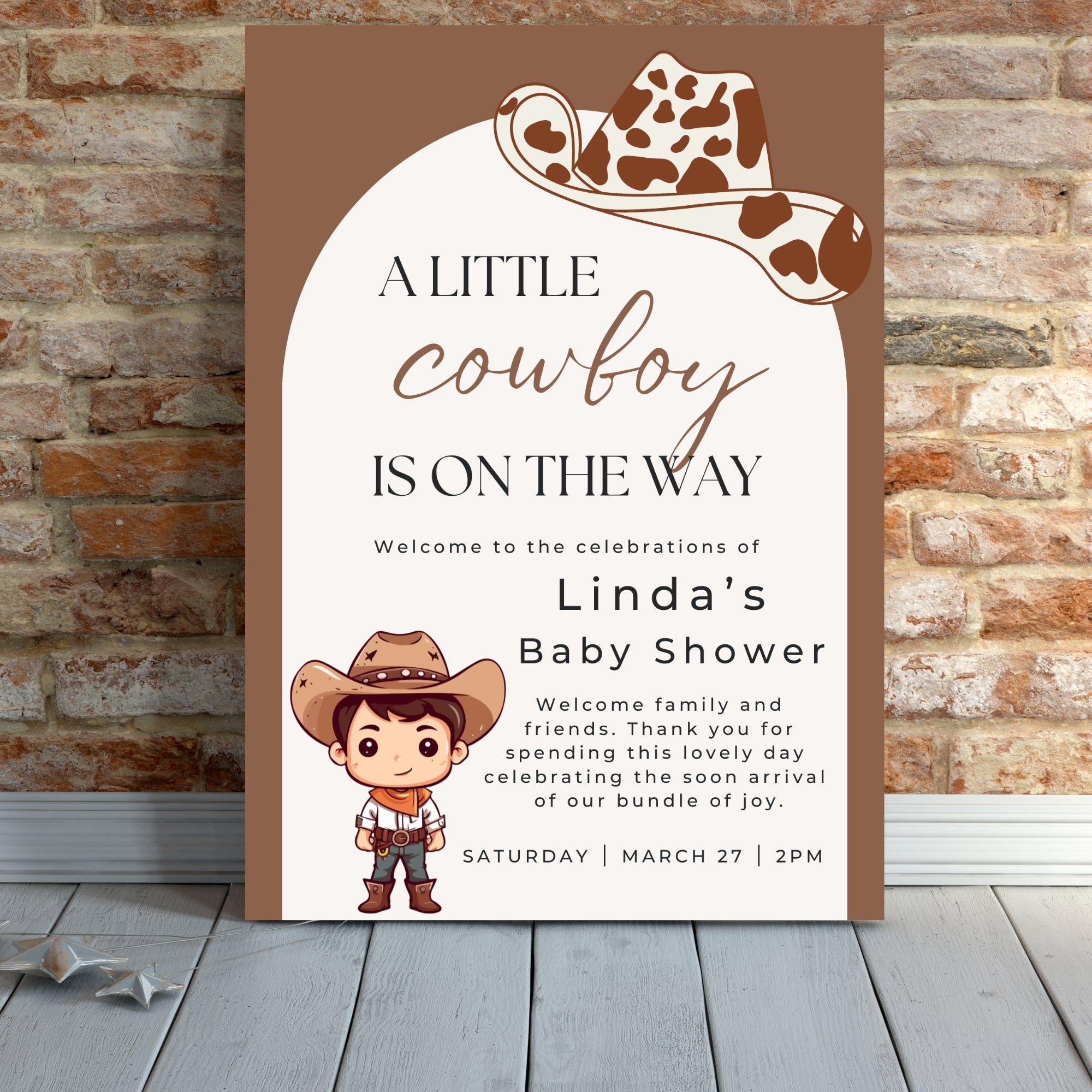 Baby Shower Welcome sign 11