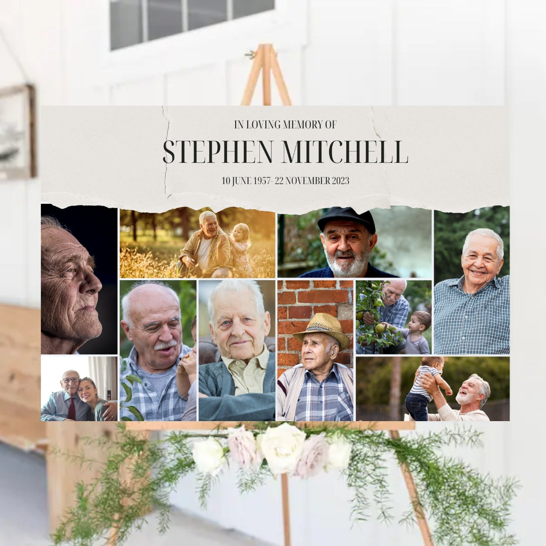 Funeral Welcome Sign 1