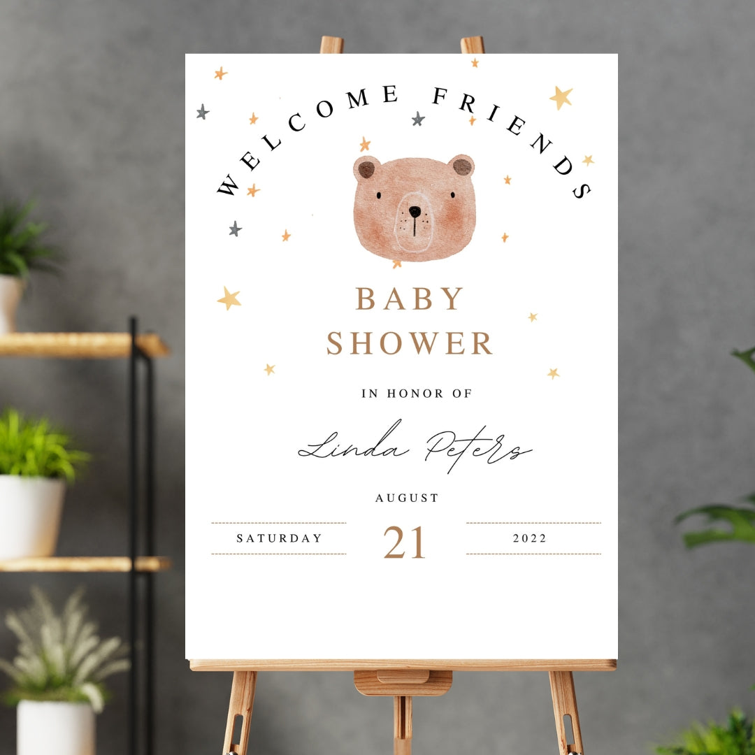 Baby Shower Welcome sign 7
