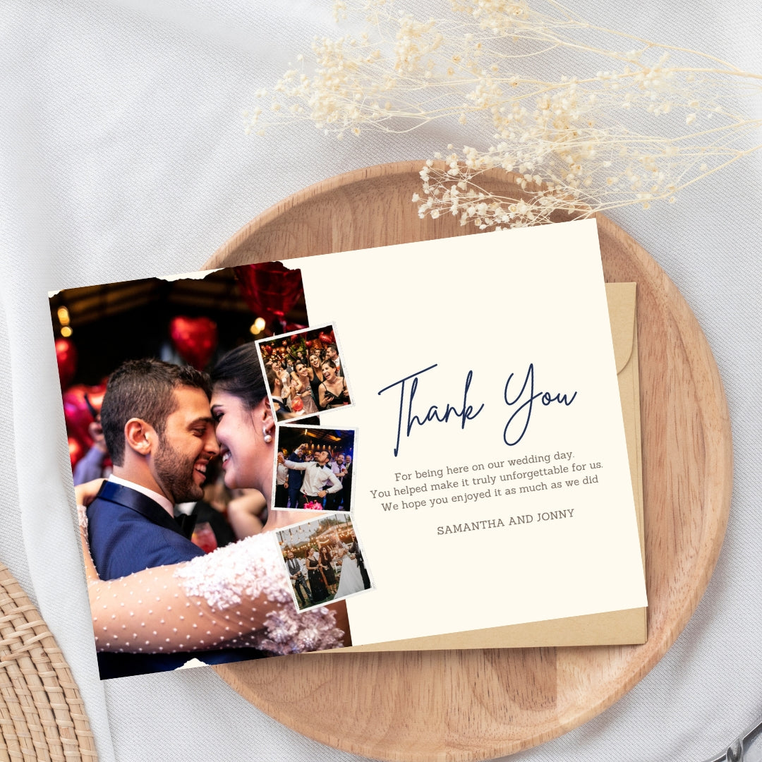 Wedding Thank You Card 6