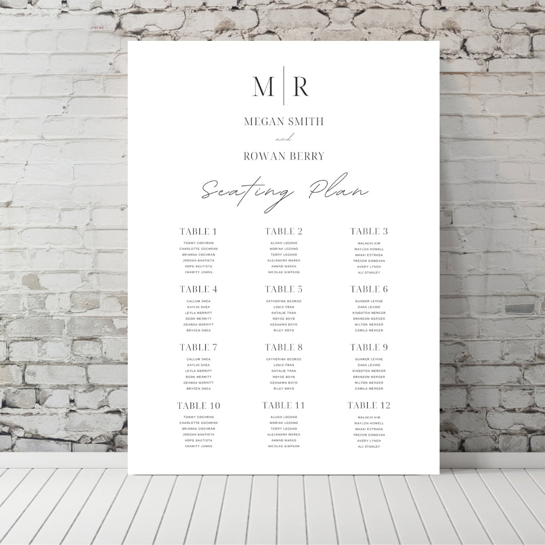 Seating Plan 3