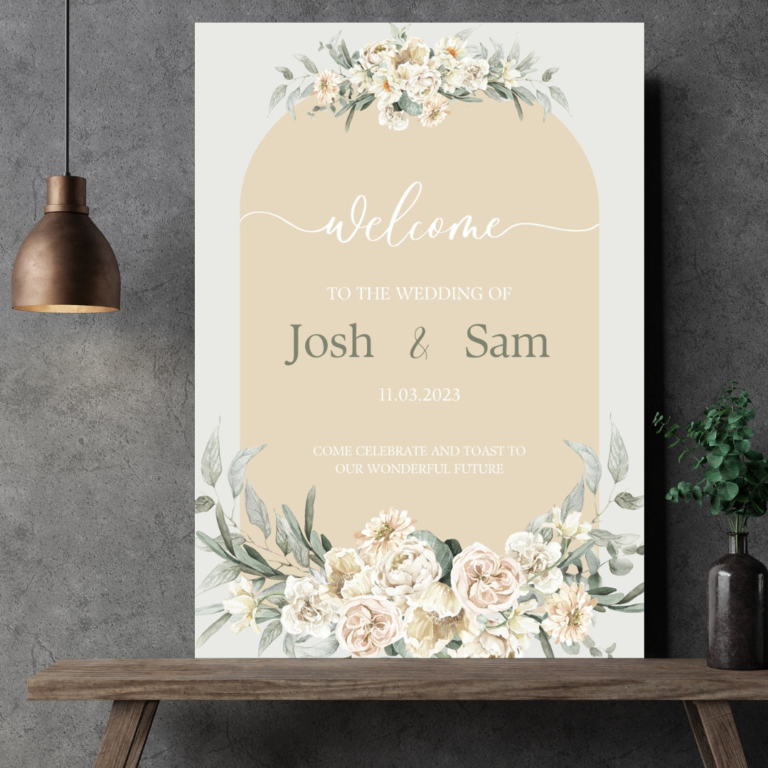 Wedding Welcome Sign 3