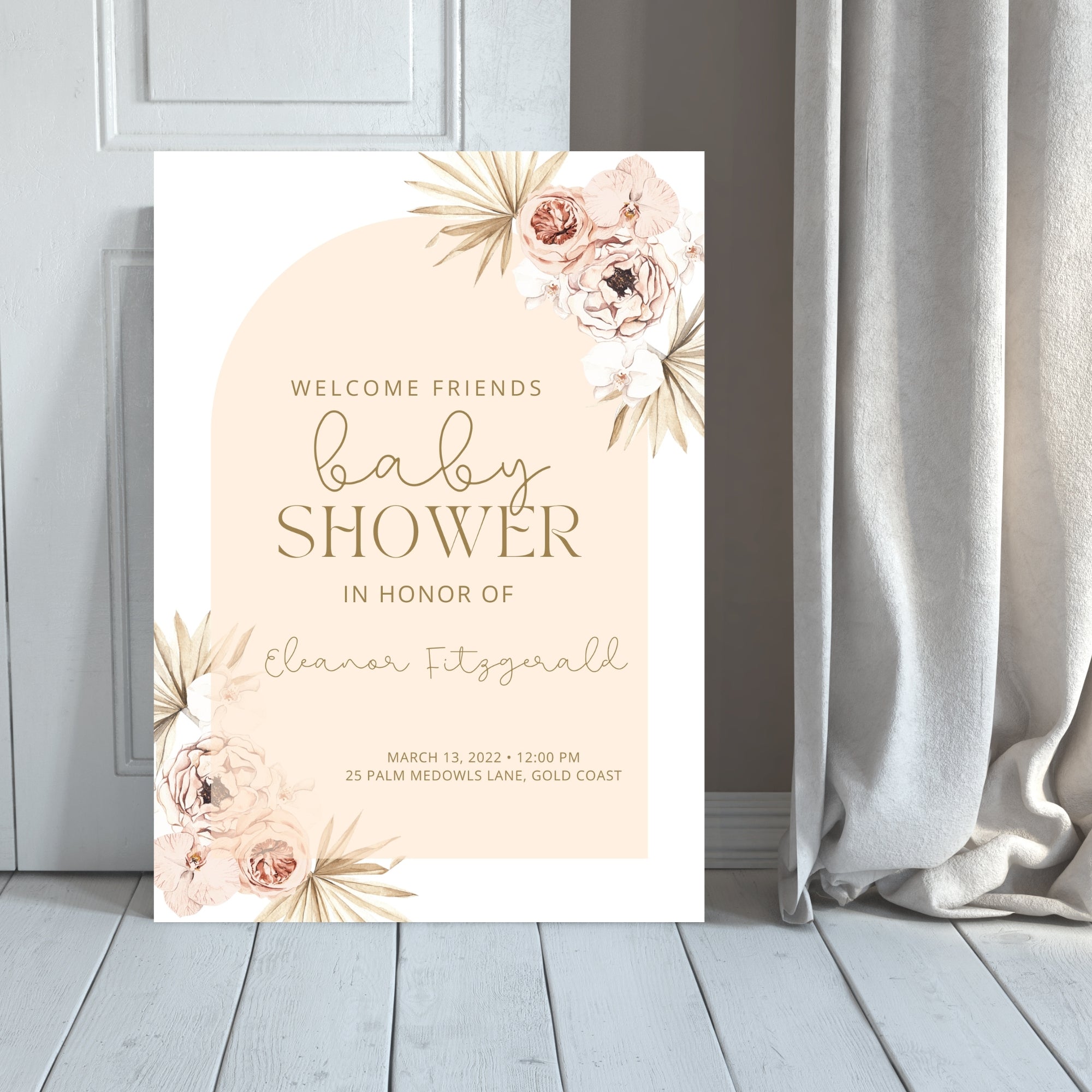 Baby Shower Welcome sign 9