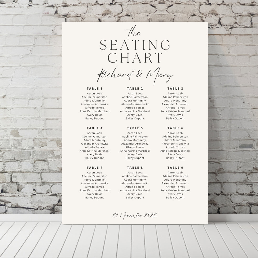 Seating Plan 10