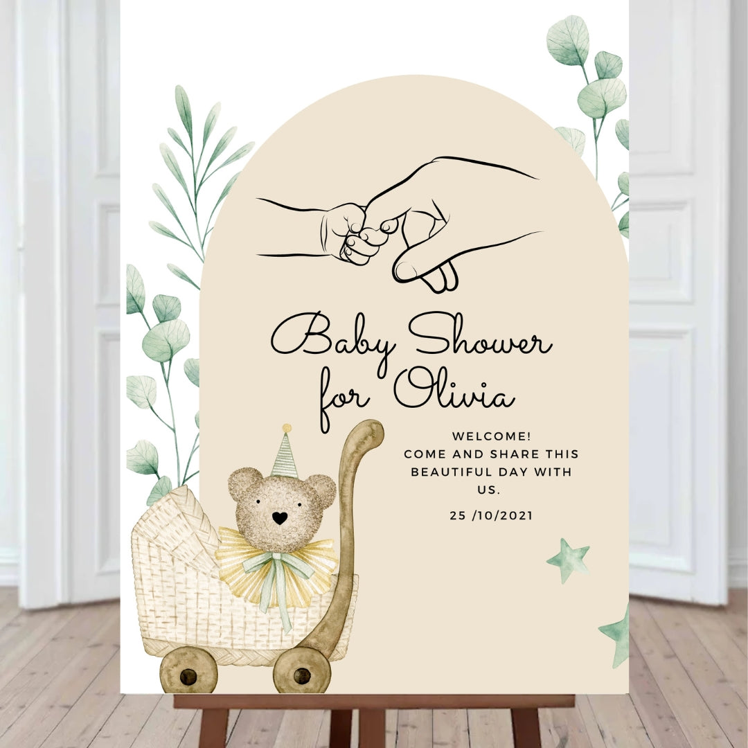 Baby Shower Welcome sign 8