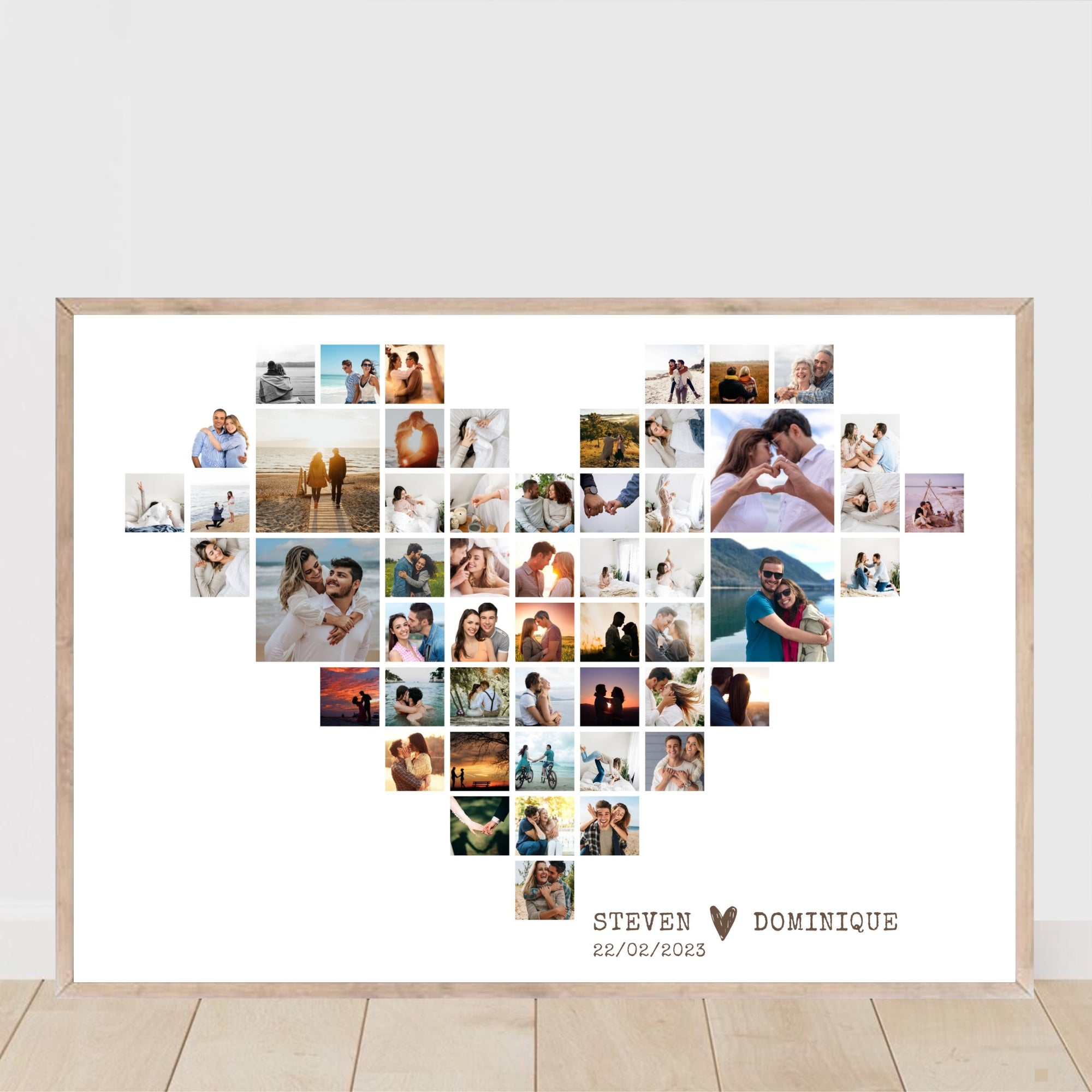 Heart Shaped Collage