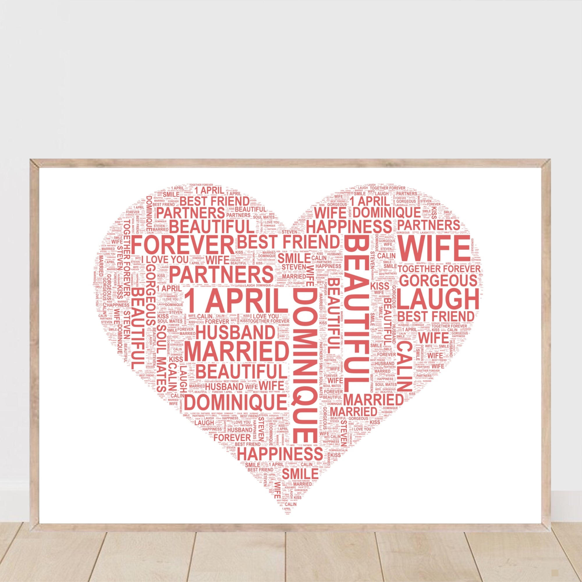 Heart Word Art