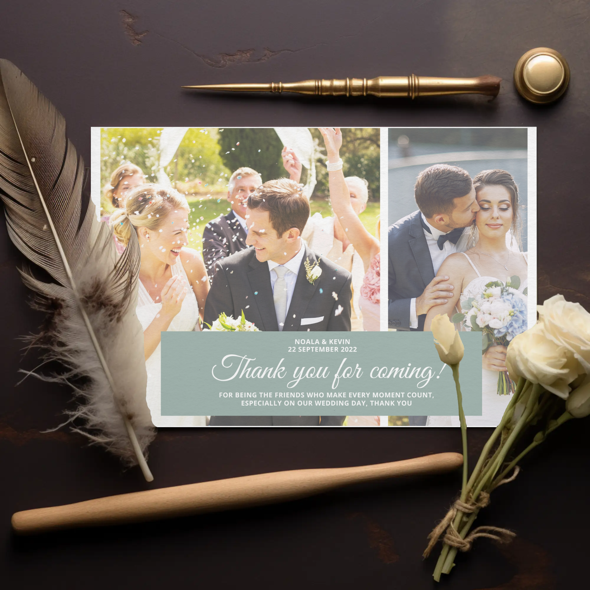 Wedding Thank You Card 17