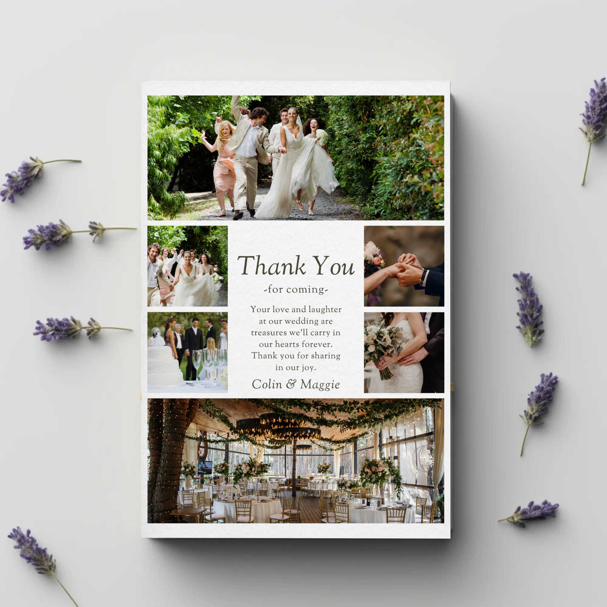 Wedding Thank You Card 11