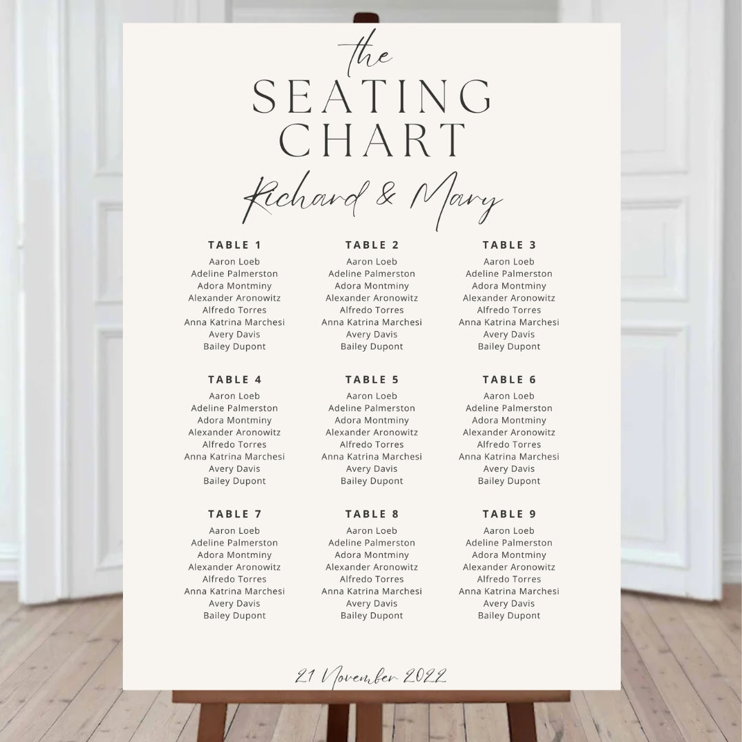 Seating Plan 10