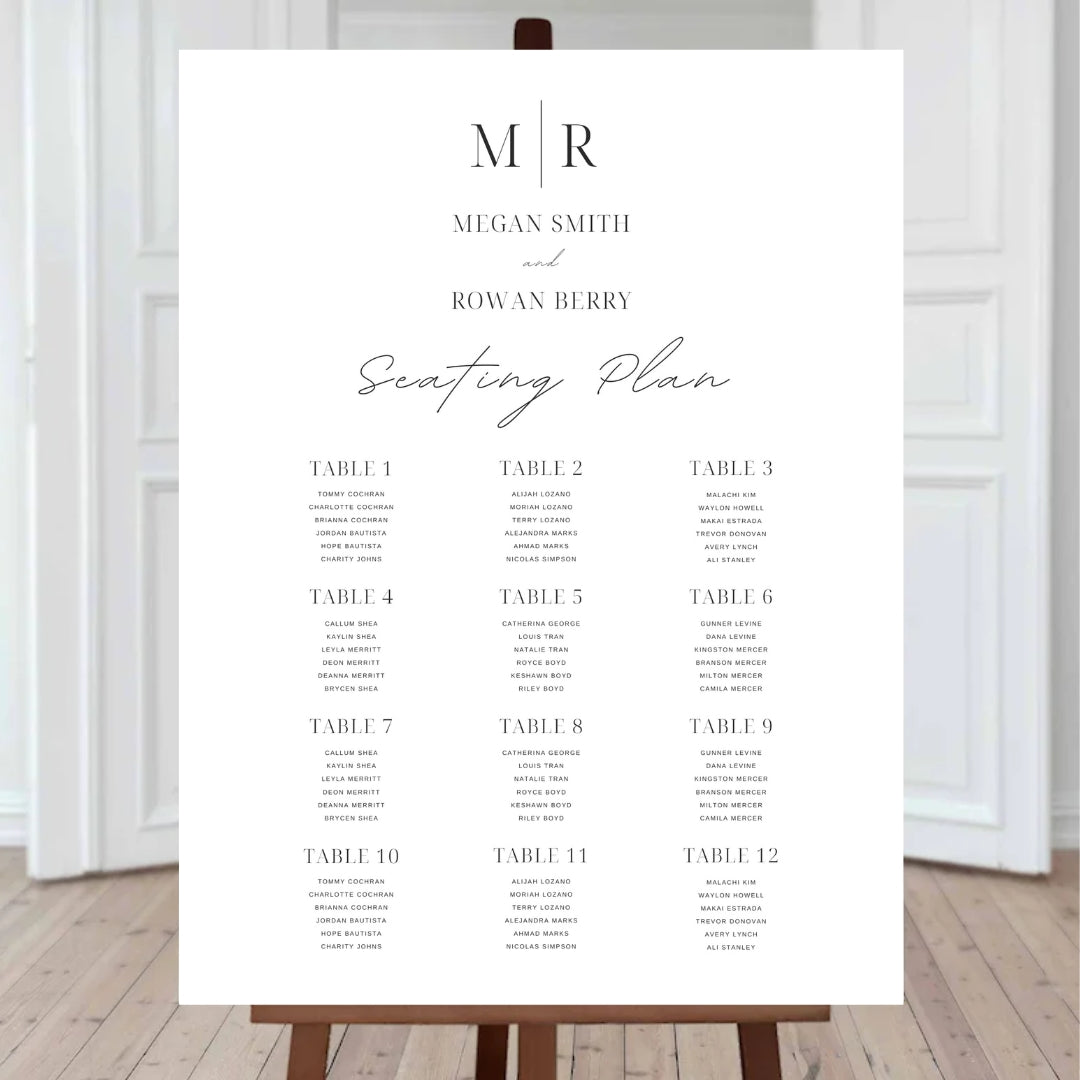 Seating Plan 3