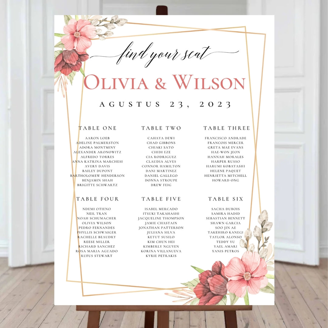 Seating Plan 7