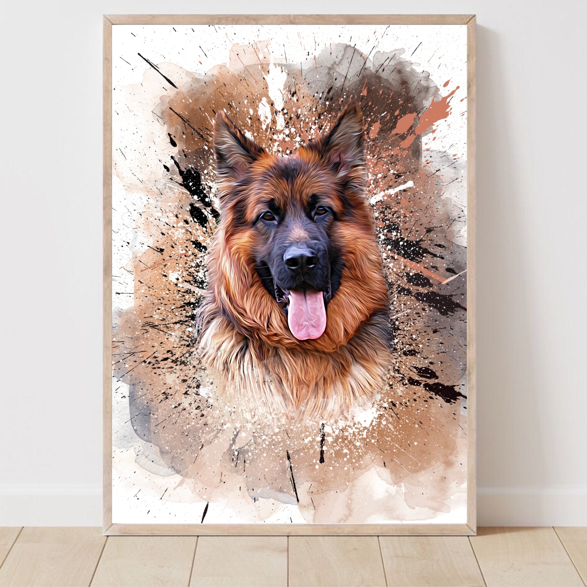 Watercolor Digital Pets