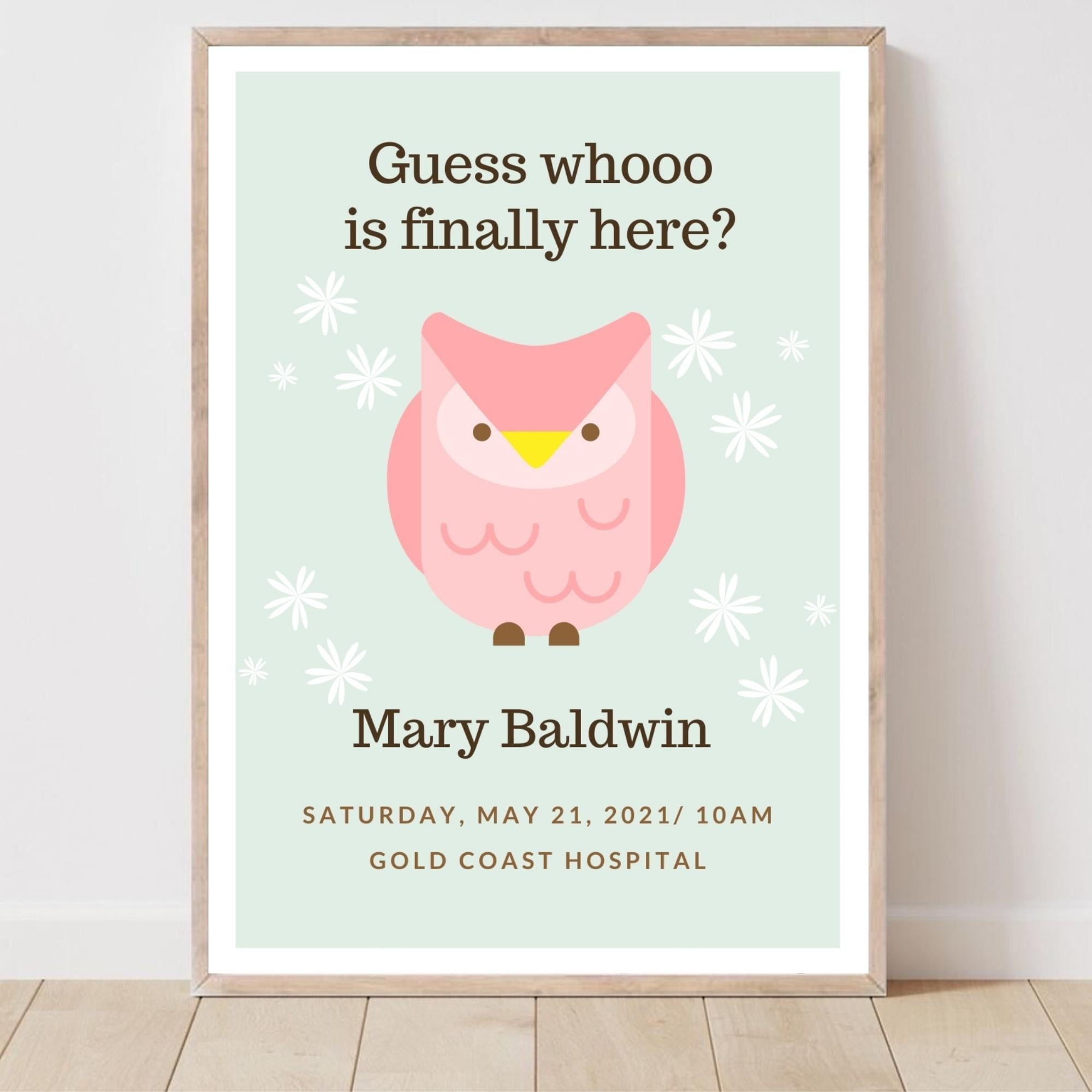 Whooo is Here